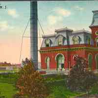 Postcard: Reservoir, Jersey City, NJ