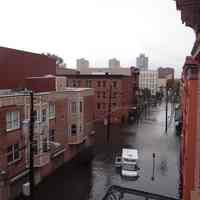 Color photos, 11, of flooding on 2nd St. from Grand to Clinton Sts., Hoboken, Oct. 30, 2012, taken by McKevin Shaughnessy.