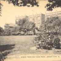 Postcard: Bayside Park, Jersey City, NJ