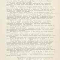 Single leaf typewritten "Old Hoboken"