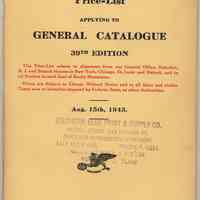          cover of price list
   