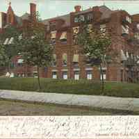 Postcard: Christ Hospital, Jersey City, NJ