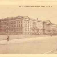 Postcard: Dickinson High School, Jersey City, NJ