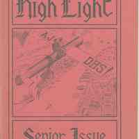 The High Light. Vol. XIV, no.2, January, 1934. Senior Issue. Demarest High School, Hoboken.