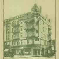 Brochure: Continental Hotel, 101 Hudson Street, Hoboken, N.J. n.d, ca. 1928-1929.