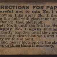          left, directions for paper
   