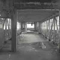 Digital image of B+W photo of former Maxwell House Coffee plant interior, Soluble Building, 3rd floor, Hoboken, 2003.