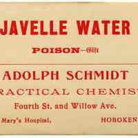          3: Javelle Water; Adolph Schmidt, Practical Chemist
   