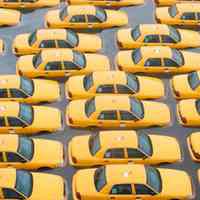          Superstorm_sandy_joe_epstein124; taxicab parking lot flooded
   