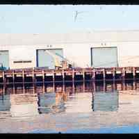 Color slide of a dock.