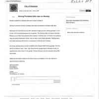          Memo, City of Hoboken: HURRICANE SANDY CHRONOLOGY & SEQUENCE OF EVENTS; Dec. 3, 2012. picture number 30
   
