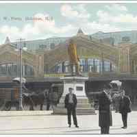 Postcard: D.L. & W. Ferry, Hoboken, N.J. No date, circa 1907-1914; unposted.