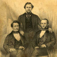          Lithograph: Hon. Cornelius V. Clickener, First Mayor of the City of Hoboken, N.J., May 7, 1855. Hon. Geo. W. Bampton, Councilman. Hon. James K. Brush, Councilman. By Their Constituents. (1855). picture number 6
   