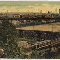 Postcard: New Viaduct and Trolley Loop to West Hoboken, N.J. Postmarked Hoboken, February 9, 1914.