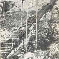 Postcard: Steps to Weehawken, West Hoboken, NJ