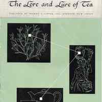 Booklet: The Lure and Lore of Tea. Published by Thomas J. Lipton, Inc., Hoboken, N.J. 1956 printing.