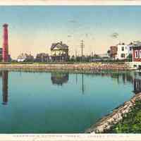 Postcard: Reservoir, Jersey City, NJ