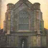 Postcard: First Reformed Church, Jersey City, NJ