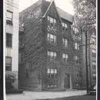 B&W photo of apartment building at 319 Union Street, Jersey City.