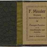          wallet: inside front with printed journal (cover, pg [1])
   