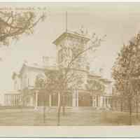 Postcard: Stevens Castle, Hoboken, N.J. No date, circa 1920-1930; unposted.