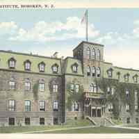 Postcard: Stevens Institute, Hoboken, NJ