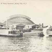 Postcard: Pennsylvania RR, Jersey City, NJ