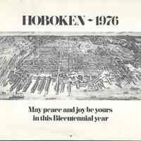 Hoboken Bicentennial Commemorative Calendar. 1976.