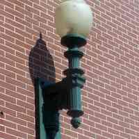          4: detail of southern wall sconce on east facade
   