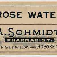          A. Schmidt label 2: Rose Water
   
