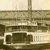          detail right: ferry Orange; note Prudential Insurance sign
   
