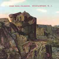 Postcard: Dome Rock, Weehawken, NJ