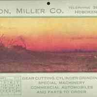 Color Postcard: Nilson, Miller Co., Hoboken, NJ, 1914