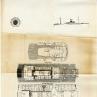          Deck plans of the S.S. Stevens, a floating dormitory used 1968-1975 by the Stevens Institute of Technology, Hoboken. picture number 3
   