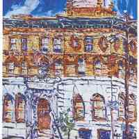 Postcard: The Art Work of Chris Kappmeier "Back to Back Exhibitions," Hoboken Public Library, Fall 2006.