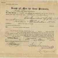          attachment to back: power of attorney
   