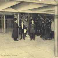 Postcard: Railroad, Hoboken, NJ