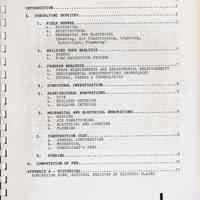          pg ii: Table of Contents
   