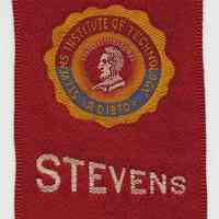 Tobacco silk: Stevens Institute of Technolugy, [Hoboken]. Issued ca. 1910, Egyptienne Luxury Cigarettes, N.Y., N.Y.