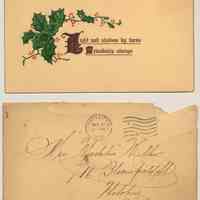          1: 1911 Christmas greeting card + envelope
   