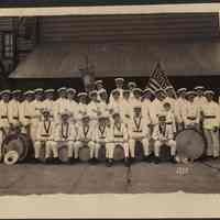 Digital image of photo of the Hoboken Playgrounds Field Band, Hoboken,1930.