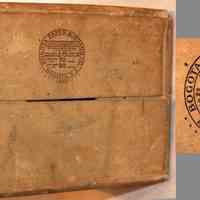          bottom: boxmaker's seal certificate; 1932?
   