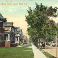 Postcard: Gifford Ave., Jersey City, NJ