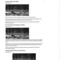          Memo, City of Hoboken: HURRICANE SANDY CHRONOLOGY & SEQUENCE OF EVENTS; Dec. 3, 2012. picture number 34
   