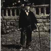 Tintypes: Neshanock re-creation baseball team umpire, Pershing Field, Jersey City, N.J., Sept. 22, 2012.
