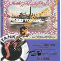 Poster: Victoria & Richard [Mackenzie-Childs.] SALE ABOARD. August 13th [2008]; Yankee Ferry, Hoboken.