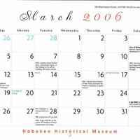          March 2006 calendar
   