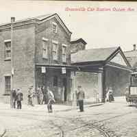 Postcard: Trolley, Jersey City, NJ
