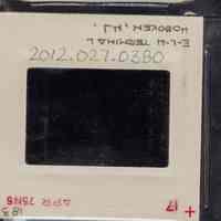          Color slide of aerial view of the Lackawanna Terminal façade picture number 2
   