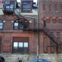          7: partial view of the north facade, 1st & 2nd sections from the east
   